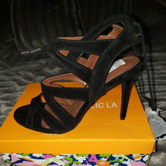Shoe Republic LA Shoes - Shoe Republic size 10 Black Heels New in Box